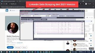 LinkedIn Data Scraper | Extract Niche Targeted Emails from LinkedIn to Excel |Automated scraping bot