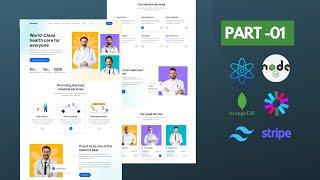 MERN Stack Doctor Appointment Booking Website Using ReactJs, Node Js, MongoDB, Stripe | Mern Project