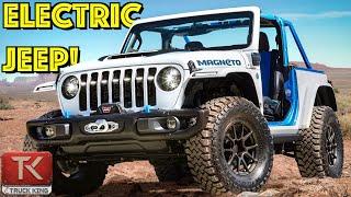Jeep Wrangler Magneto is All-Electric with a Manual! Plus See the Other AWESOME EJS Concepts