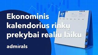 Ekonominis kalendorius rinkų prekybai realiu laiku!