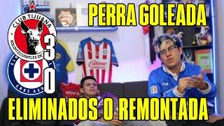 ¡ADIOS SUPERLIDER! Reacciones XOLOS 3-0 CRUZ AZUL IDA Cuartos de Final AP2024