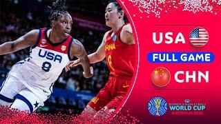 USA v China | Full Basketball Game | FIBA Women's Basketball World Cup 2022