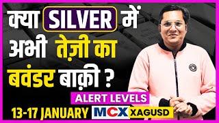 silver price prediiction 13-17 January | mcx silver latest news | xagusd technical analysis #silver