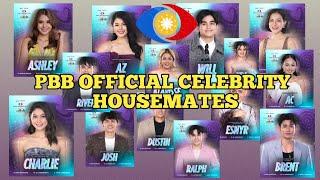 PBB OFFICIAL CELEBRITY HOUSEMATES l PBB CELEBRITY COLLAB EDITION