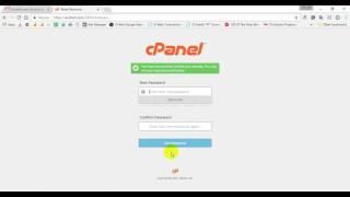 cPanel Basic-Forget cPanel password/reset password by username & email ️