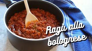 RAGU' ALLA BOLOGNESE - La RICETTA ORIGINALE (della mia nonna bolognese) per un ragù perfetto!