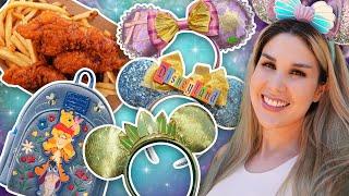 LOTS OF NEW EARS! Every Pair Inside World of Disney + Hot Honey Tenders!  Disneyland Merch 2024