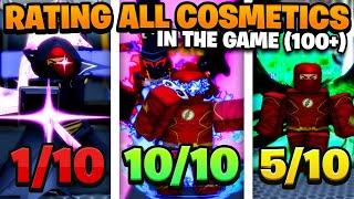 RATING, ALL COSMETICS/BLESSINGS IN THE GAME (100+) SHOWCASE! Anime World Tower Defense