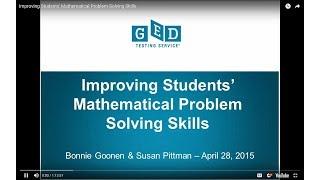 Improving Students' Mathematical Problem-Solving Skills