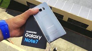 Can Galaxy Note 7 Survive 100 FT Drop in Original Box?