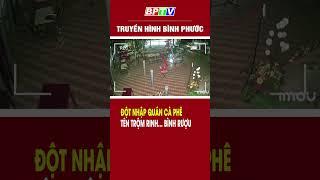 Đột nhập quán cà phê, tên trộm rinh bình rượu #shorts  | BPTV