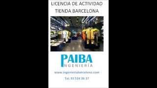 Tramitamos licencias de tiendas en Barcelona - NALBA INGENIERÍA