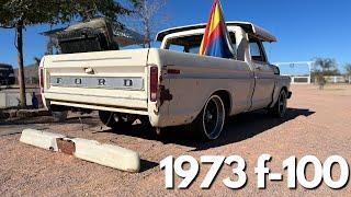 Working on my lowered 1973 f100 short bed JAN WEEK 2