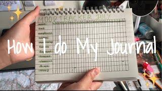 How I Do My Journal | 2021