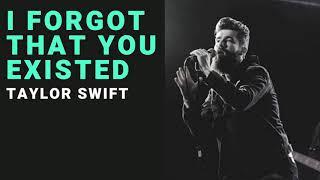 I Forgot That You Existed - Taylor Swift | Cover by Josh Rabenold