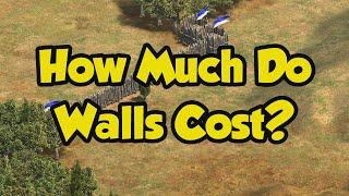 How much do walls cost?