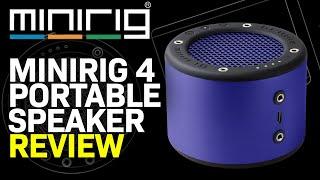 Minirig 4 Portable Speaker Review - A rare zero-latency portable for DJs 