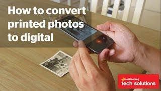 How to convert printed photos to digital - Noel Leeming