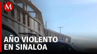 Reporte de la Fiscalía sobre la violencia este 27 de diciembre del 2024 en Sinaloa