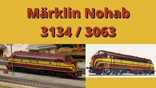 Märklin Nohab 3134 und die ersten  HAMO Lokomotiven waren Wechselstrom Modelle!!!