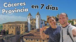 CÁCERES PROVINCIA que ver en 7 días (2024) 🟢 GUÍA DE VIAJE (4K)  Extremadura - España