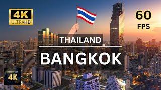 Bangkok  in 4K 60 FPS by drone - The Hottest travel destination