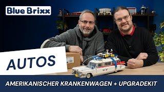 Amerikanischer Krankenwagen 1959  im Maßstab 1:18 – BlueBrixx Modell mit Upgrade!