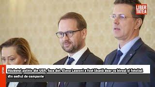 Războiul politic din USR, faza doi. Elena Lasconi a fost lăsată doar cu biroul și...|Libertatea