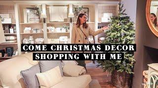 COME CHRISTMAS DECOR SHOPPING WITH ME | Laura Melhuish-Sprague