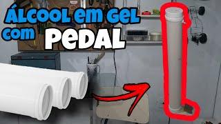 Suporte para álcool em gel