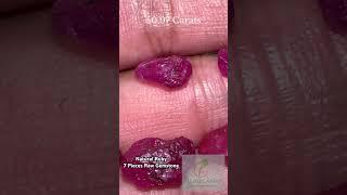 Exquisite 50.97 Carat Raw Ruby Gemstones – A Collector's Dream #ruby #gemstone #jewellery #ring