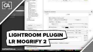 Rahmen bei Lightroom Export - LR Mogrify 2 Plugin - caphotos.de