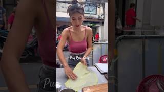 Puy Roti Lady -Thai Street Food #shorts