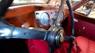 1955 Jaguar XK 140 Cold Start