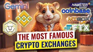 Top 6 famous crypto exchanges changed the world of crypto ️ Hamster Academy