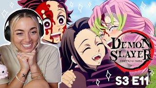 DEMON SLAYER SEASON 3 FINALE | Demon Slayer Season 3 Episode 11 Reaction