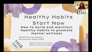 Healthy Habits - Mental Health Awareness Week 2022