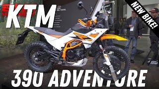 New 2025 KTM 390 Adventure | EICMA First Look