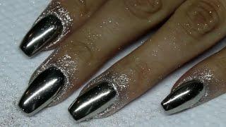 How to get CHROME NAILS step by step !