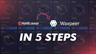 How to withdraw CSGO skins from hellcase in 2019 in 4 steps