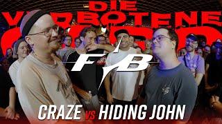 CRAZE vs. HIDING JOHN | RAP BATTLE | FOB | 2024