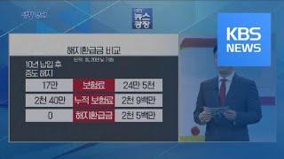 [생활경제] ‘무해지 환급형’ 보험이란? / KBS뉴스(News)