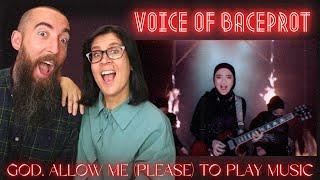 Voice of Baceprot - God, Allow Me (Please) To Play Music (REACTION) with my wife