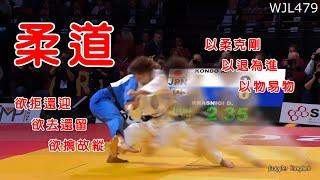 judo柔道比賽，最後那招也太猛了吧。