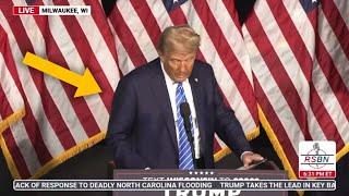 Trump CAN BARELY STAND, STRUGGLES TO READ confused rant