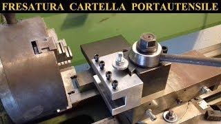 Costruzione Portautensili Con Fresa Orion 4.5 Digit Damatomacchine [ Milling A Lathe Parte ]