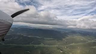 Crossing Kenosha Pass in a Cessna 182