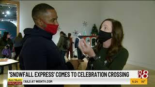 Snowfall Express comes to Indiana State Museum in Indianapolis