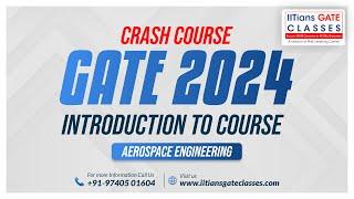 GATE 2024 AE Online Crash Course | GATE Aerospace Engineering Live Interactive Online Coaching | IGC