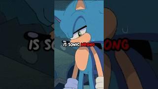 Is Sonic Wrong? #sonicthehedgehog #sonicidw